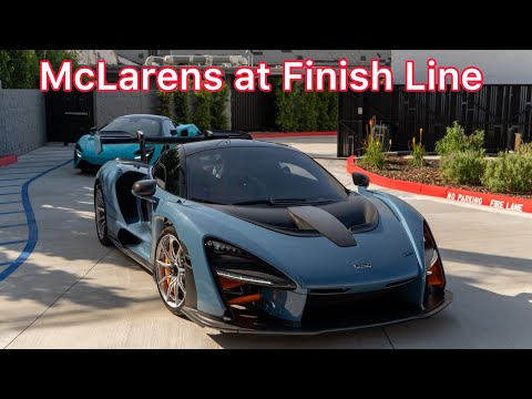 McLarens at Finish Line Auto Club