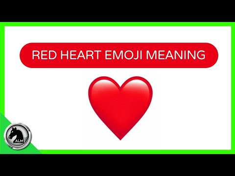 Video: Ką raudona širdelė reiškia siunčiant žinutes?