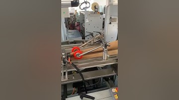 Paper bag making machine:RZFD-190 with 4 colors printing inline