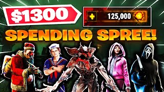 Spending $1,300 Worth of Auric Cells! (125k) | Dead by Daylight Mobile (DbdMobile)