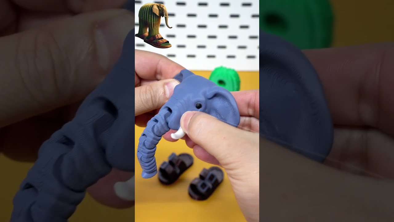 3D Printed Lirili Larila Brainrot Meme 