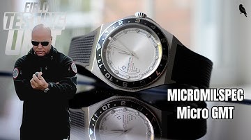 MICROMILSPEC Micro GMT Automatic Watch | Dual Time Dynamite