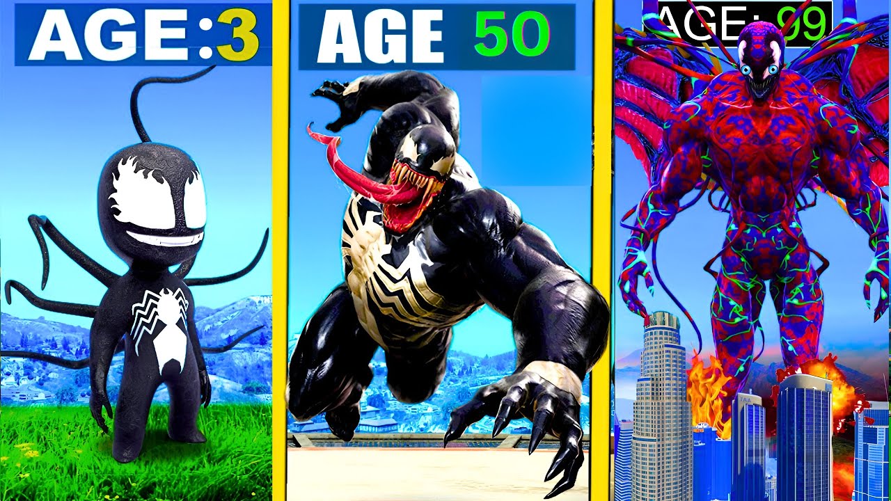 99 years of TOXIN VENOM's life story! GTA 5