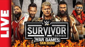 🔴 WWE SURVIVOR SERIES: WARGAMES 2025 Live Stream Watch Along - John Cena vs Dominik Mysterio