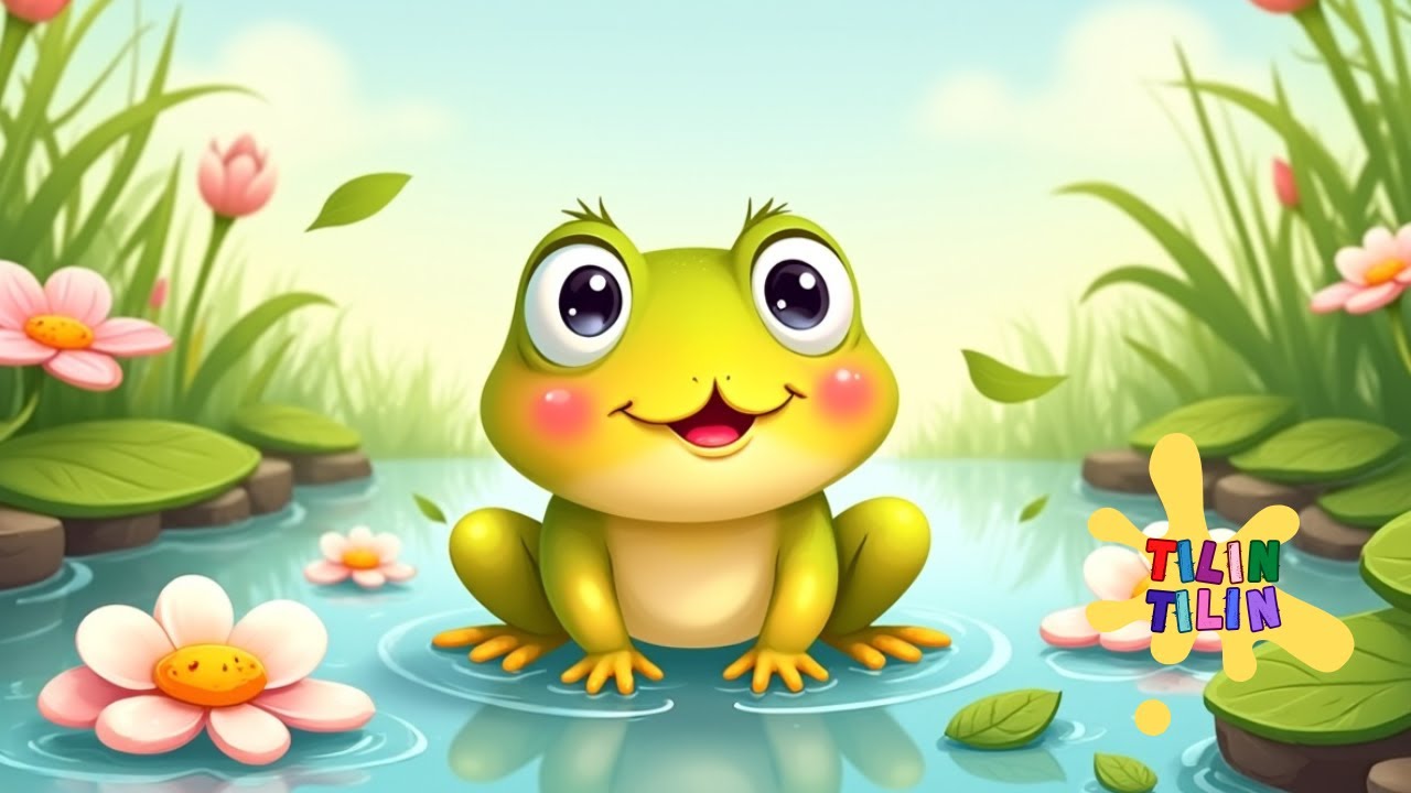 🐸💧 Rã Saltitante | Música Infantil para Cantar e Pular 🌈🎶