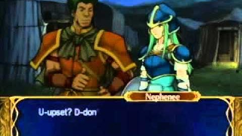 Fire Emblem: PoR - Devdan & Nephenee - A Support