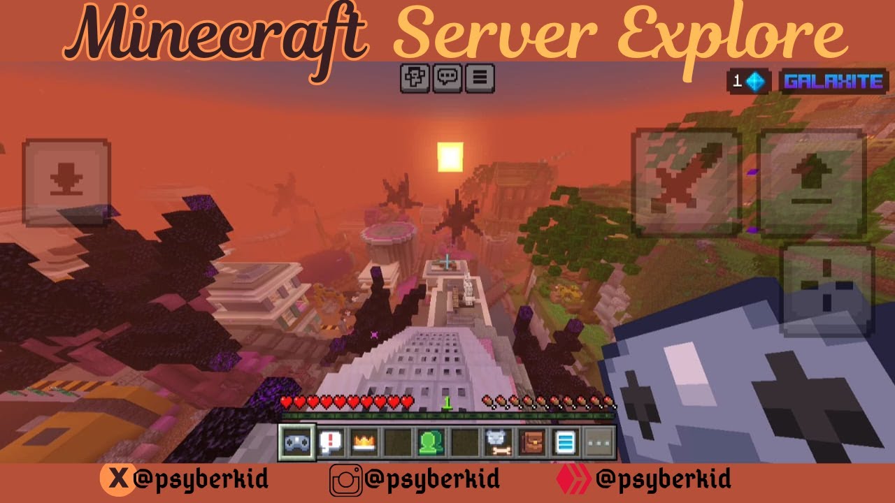 🌌 Exploring the Galaxite Server in Minecraft! | Minigames, Maps ...