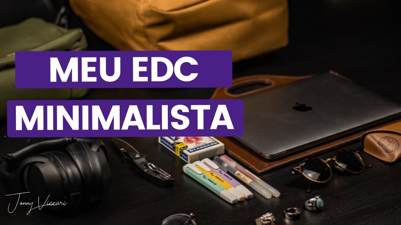 🎒Minha Mochila Eficiente da Faculdade e Trabalho | Meu EDC minimalista