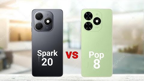 Tecno Spark 20 vs Tecno Pop 8