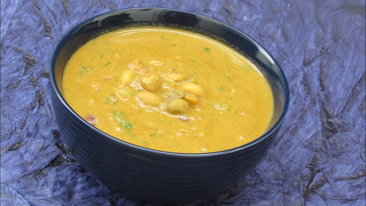 Potato butter beans Kurma recipe How to make potato Kurma korma for