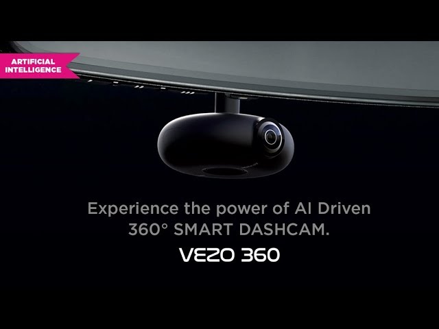 VEZO 360 - The First 4K 360˚ Smart Dash Cam - YouTube