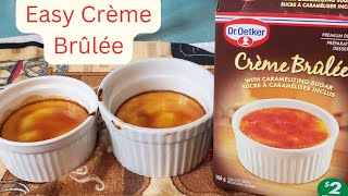 Thanksgiving Dessert on a BUDGET|How To Make Crème Brûlée|Dollar Tree Dessert|