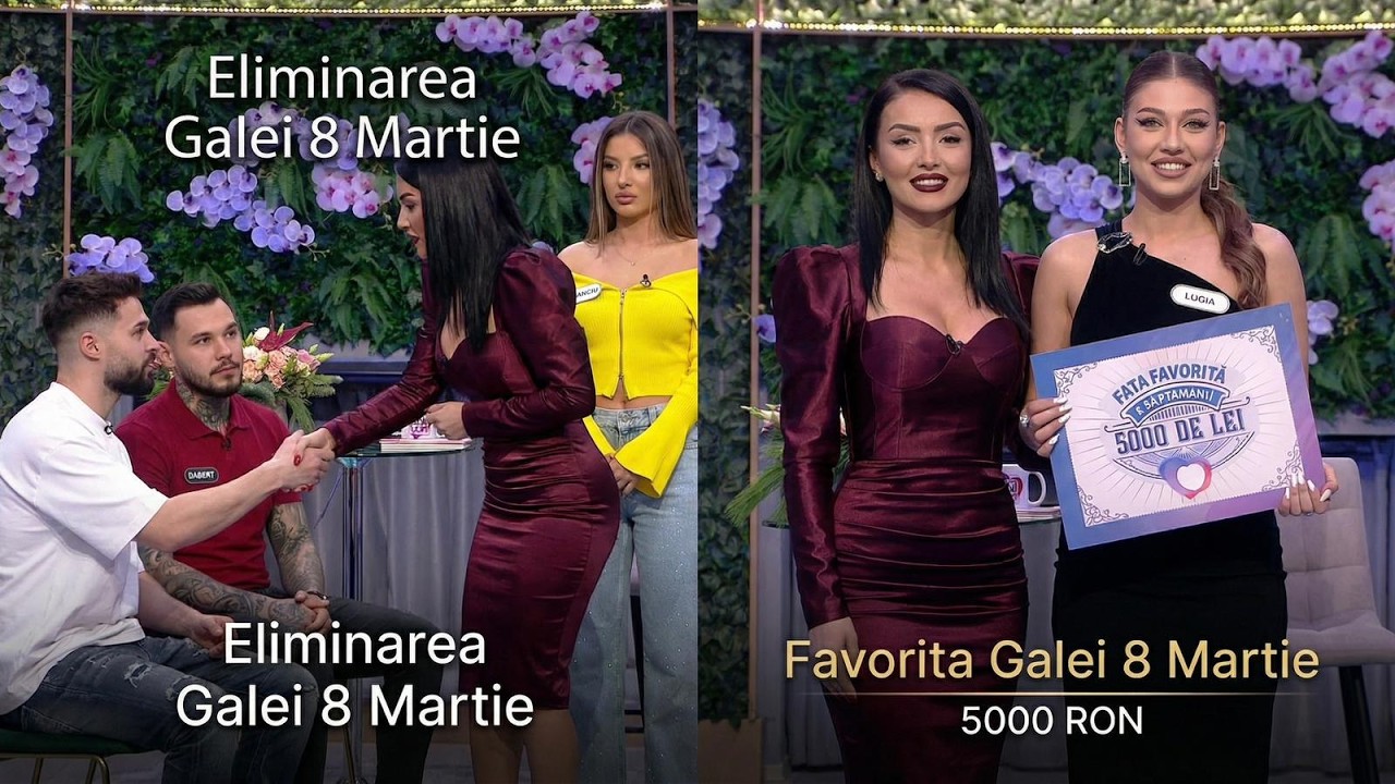 ❌Gala Oficială 8 Martie: Eliminare Cu Lacrimi – 