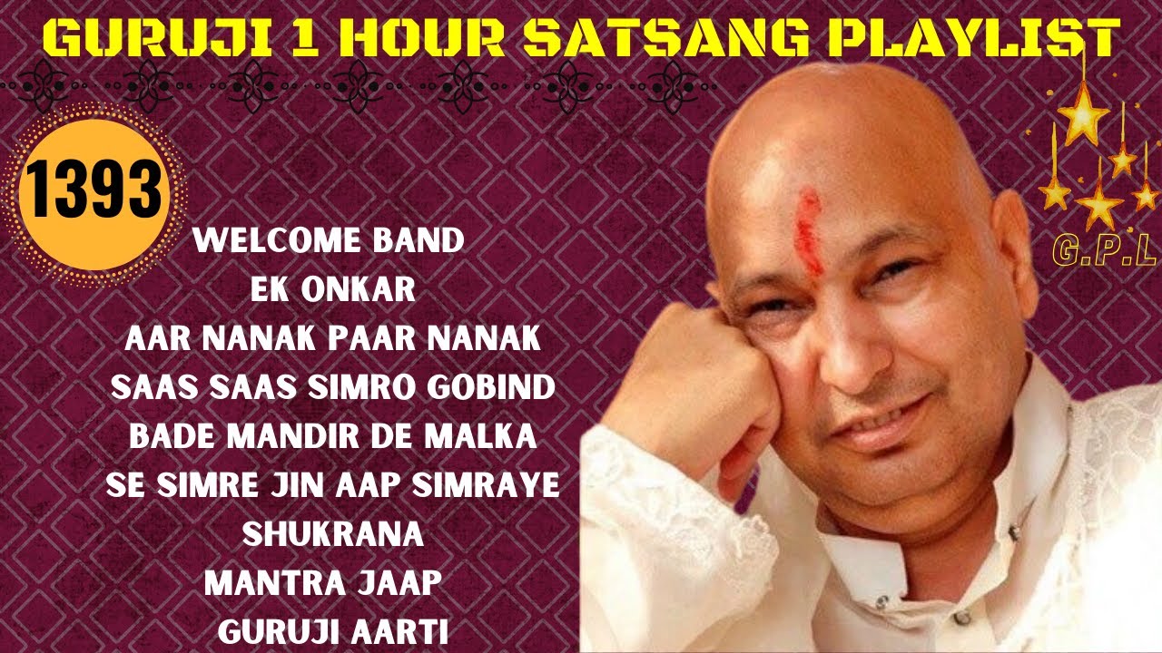 One Hour GURU JI Satsang Playlist  1393 Jai Guru Ji  Shukrana Guru Ji NEW PLAYLIST UPLOADED DAILY
