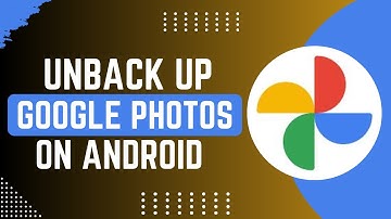 How To Un Backup Google Photos !