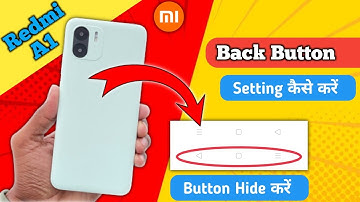 Redmi a1 back button setting/redmi a1 back button change/redmi a1 navigation gesture