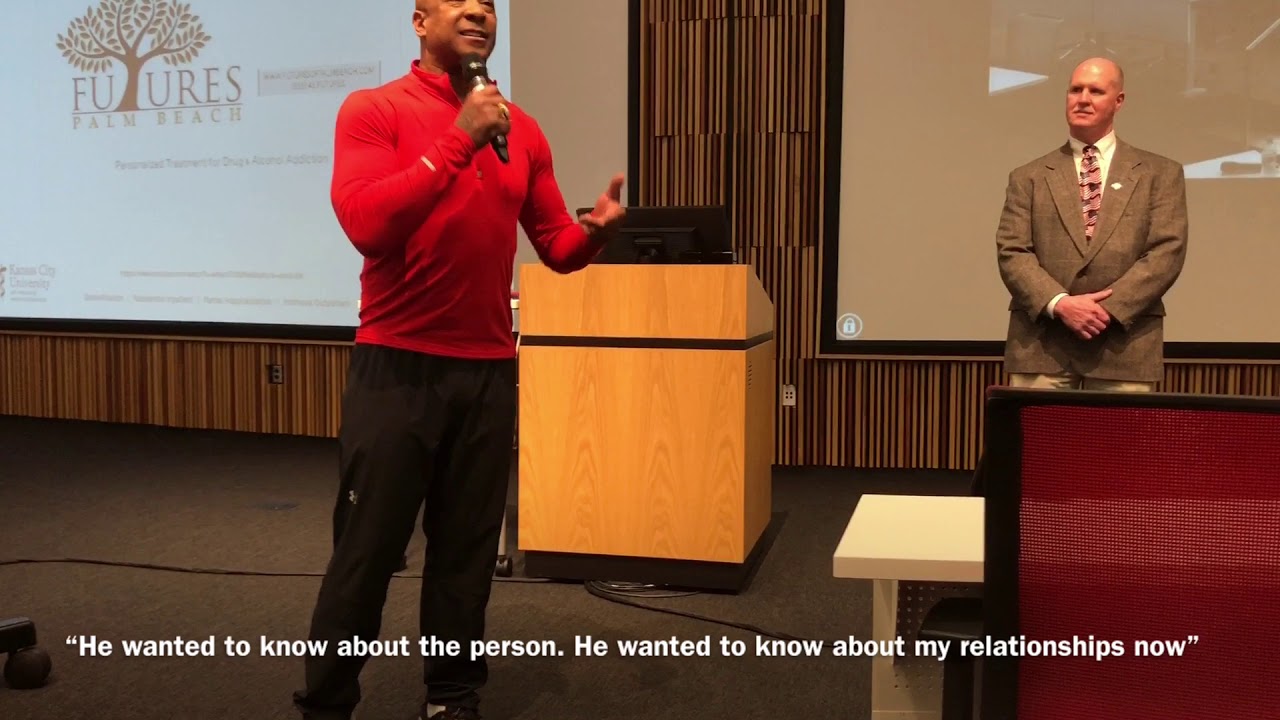 Former NFL star Vance Johnson credits his recovery to KCU alum Mark A