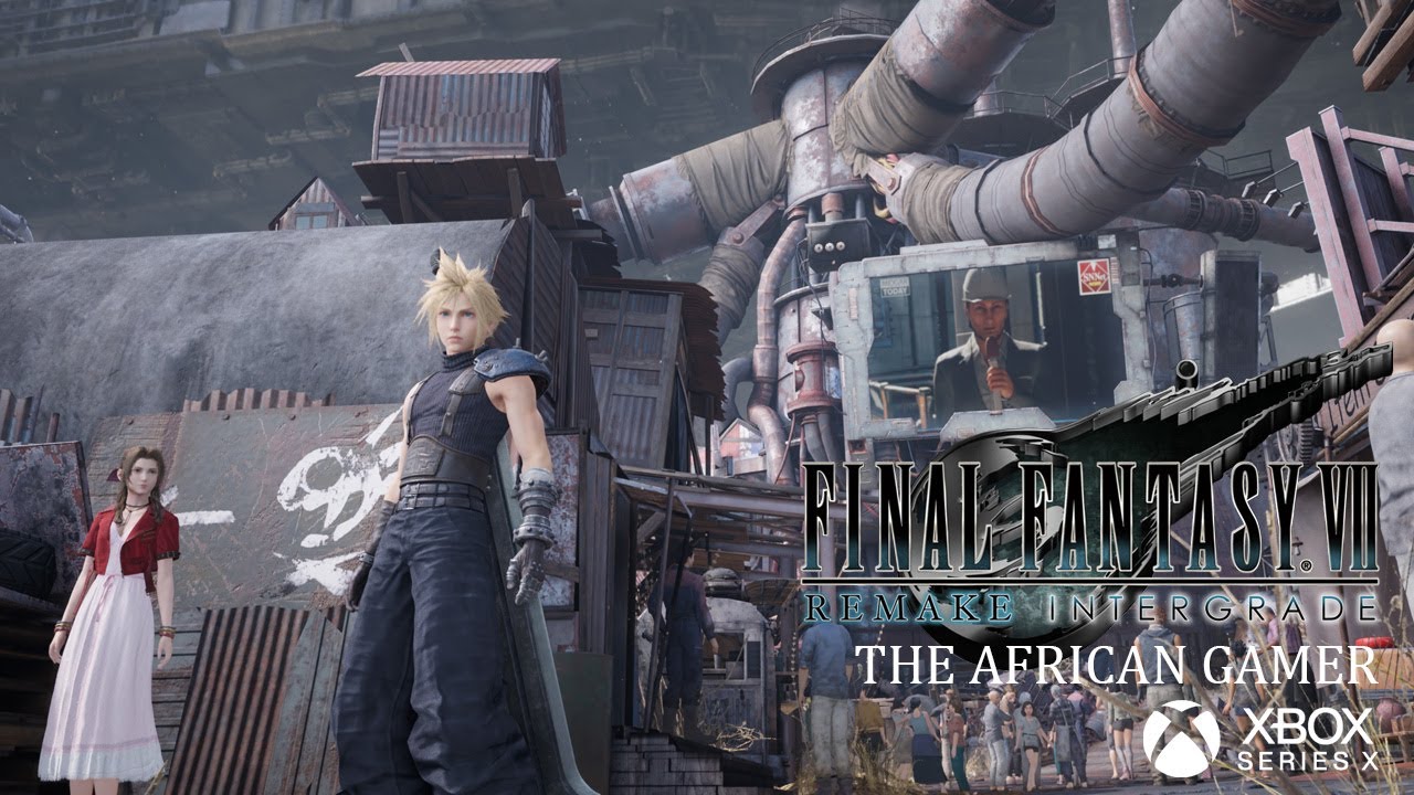 FF7 Remake Xbox Part 5 - Exploring Sector 5 Slums & Aerith’s Secret! (The African Gamer)