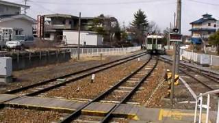 JR 小海線　小淵沢行き　野辺山駅　到着