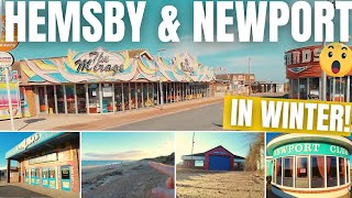 Hemsby & Newport In Winter - What Happened To Pontins?