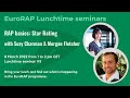 Eurorap lunchtime seminar 5  star rating basics