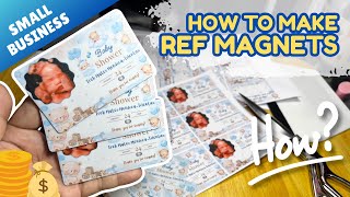 HOW TO MAKE REF MAGNET? 2026 | ATM SIZE | Small business Idea