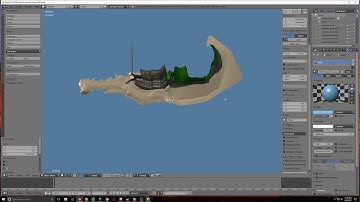 3D Modeling - Volcano #09 ( Blender / UE4 (4.15)  / SP2 )