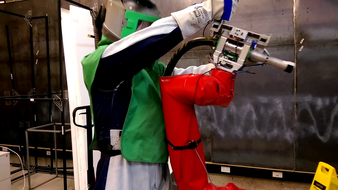 ANBOT blasting demonstration at CAS