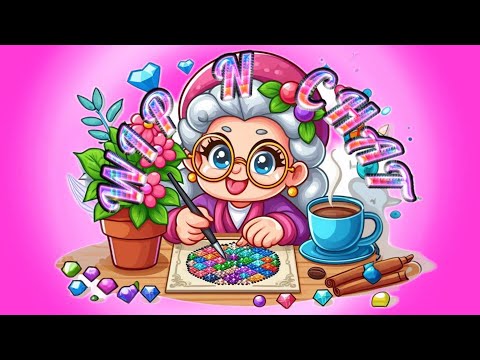 Diamond Painting wip and chat~Dreamer Designs A Church For All Seasons