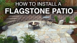 How To Install A Flagstone Patio (StepbyStep)