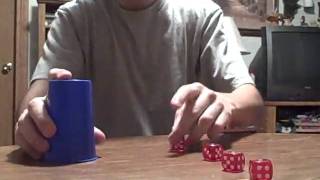 Stacking Dice With a Cup!