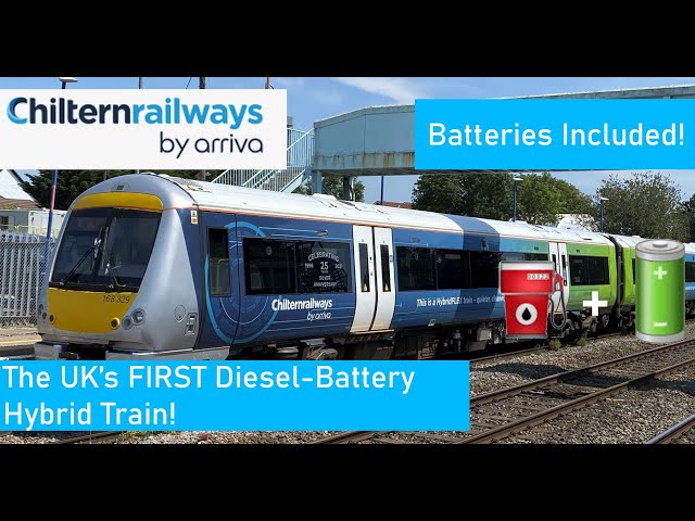 The UK's First Diesel-BATTERY Hybrid Train! Chiltern Railways