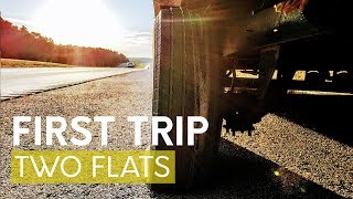 First RV road trip (and two flat tires)