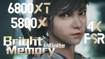 Bright Memory Infinite | Lossless Scaling FSR | RX 6800 XT | Ray Tracing | 4K | Ryzen 7 5800X