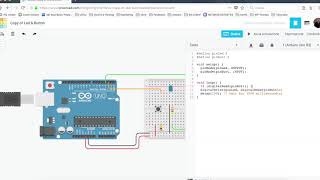 Tinkercad Tutorial: Timed led with a button
