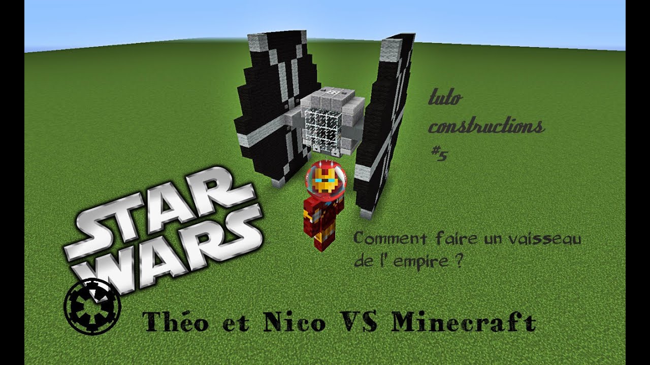 Comment Faire Un Vaisseau Star Wars Minecraft