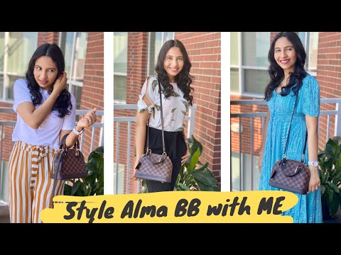 How To Style Louis Vuitton Alma BB Outfits Feat. LILYSILK 