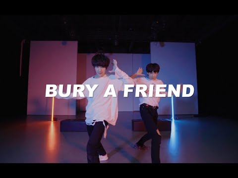 【台风蜕变之战】丁程鑫 刘耀文《Bury a friend》练习室版