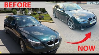 S715A My BMW E60 makeover: upgrading to M-package bumpers and 167 M6 wheels M Technic