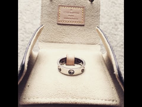 Louis Vuitton Empreinte Ring White Gold *REVIEW* 