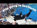 Stop going places that hold animals captive! | Free the Orcas