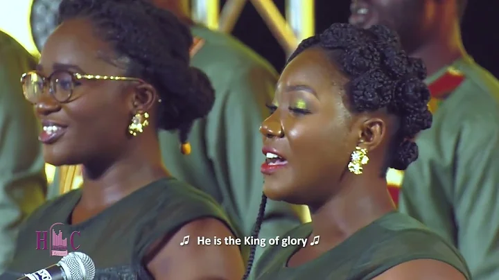 LIFT UP YOUR HEADS BY E L ASHFORD. CONDUCTED BY JAMES VARRICK ARMAAH. HARMONIOUS CHORALE GHANA.