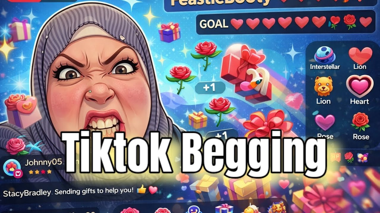 Foodie Beauty hops platforms from tiktok to kick hoping to get gifts and donations 