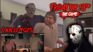 Friday the 13th the game - Gameplay 2.0 - Challenge 10 - Roy