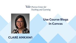 Use Course Blogs in Canvas screenshot 5