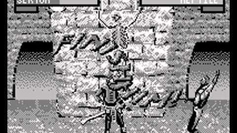 Mortal Kombat Trilogy - Tiger Game.Com - Reptile - Babality