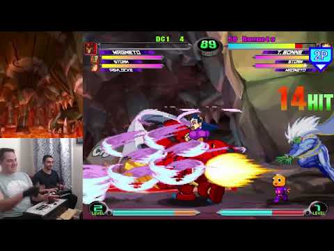 MvC2: Romneto - Tron 2x Throw LR + Crossup to Drill 100% Sequence .:11.23.24:.