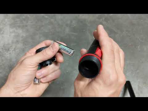 HOW TO PUT BATTERIES IN A FLASHLIGHT OR OTHER DEVICE