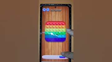 🫠play pop it puzzle.. #shorts #game #puzzle #colors