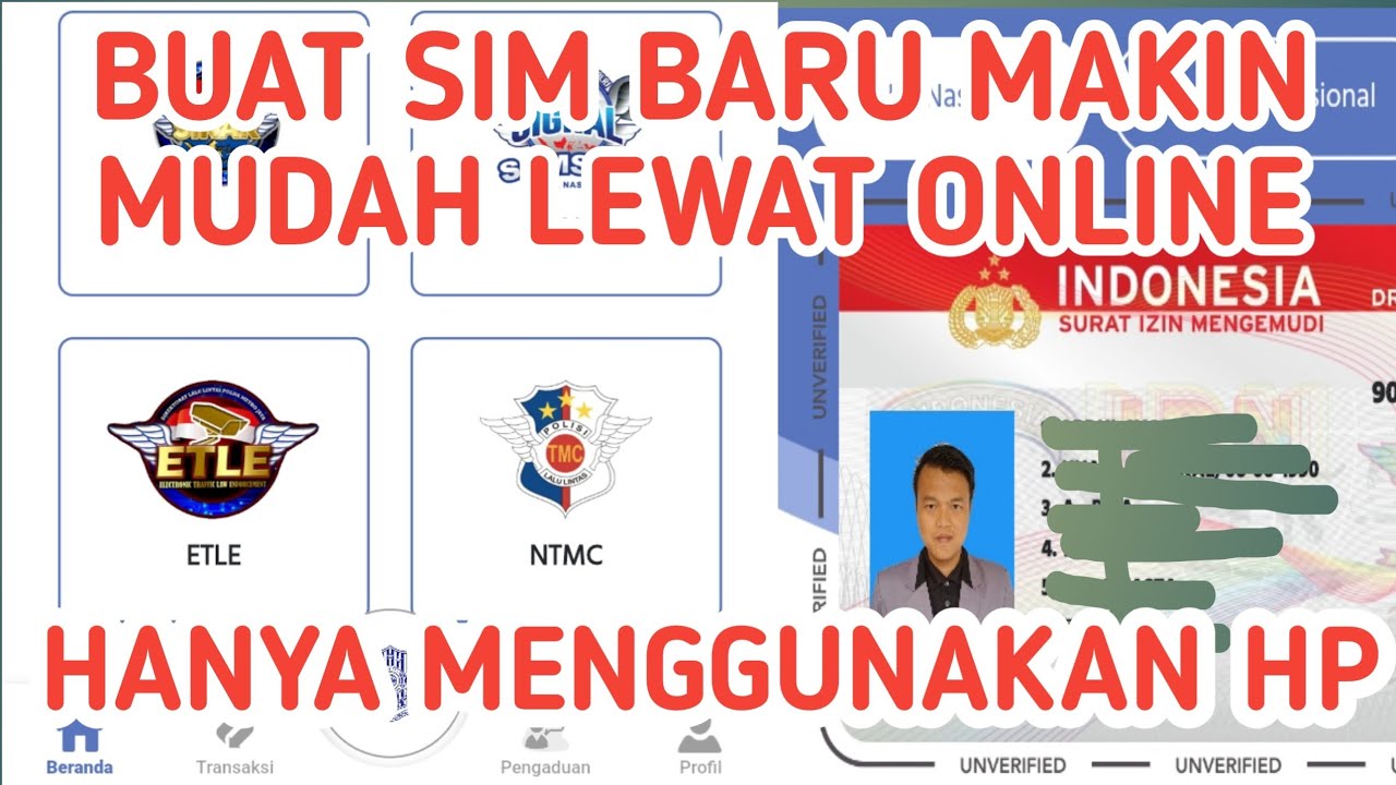 CARA MEMBUAT SIM ONLINE 